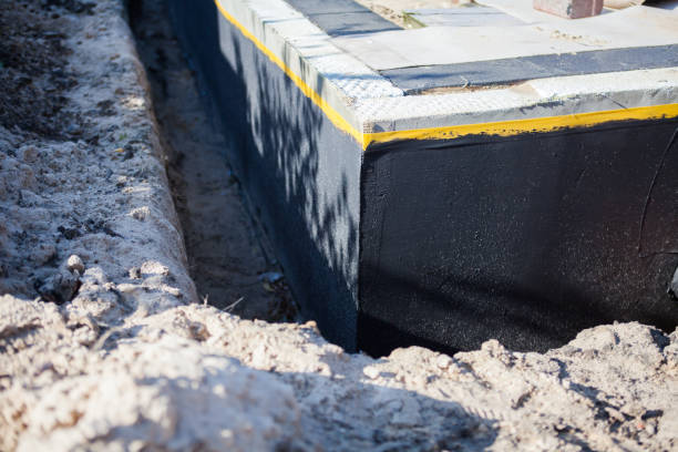 Residential Exterior Waterproofing installation at a Only, TN home by SJ Waterproofing Pros