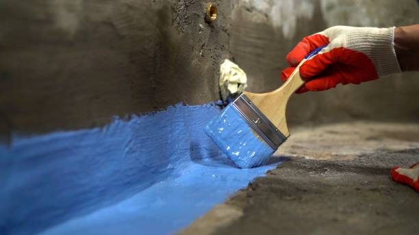 Commercial Exterior Waterproofing project at a Only, TN business property by SJ Waterproofing Pros